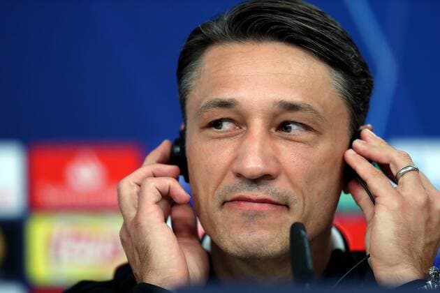 September 18, 2018 - Lisbon, Portugal - Bayern s head coach Niko Kovac from Croatia attends a press conference PK Pressekonferenz on the eve of the UEFA Champions League Group E football match SL Benfica vs Bayern Munich at the Luz stadium in Lisbon, Portugal on September 18, 2018. Bayern Muenchen Training And Press Conference - UEFA Champions League  - ZUMAn230 20180918_zaa_n230_243 Copyright: xPedroxFiuzax