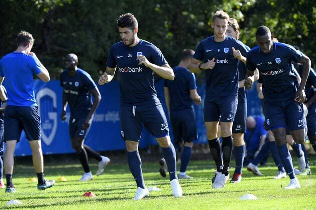 Alejandro Pozuelo midfielder of Genk FOOTBALL : Entrainement Genk - Ligue europeenne - 19 09 2018 PhotoNews Panoramic  775219968