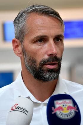 SOCCER - EL, RB Leipzig vs RBS SALZBURG,AUSTRIA,19.SEP.18 - SOCCER - UEFA Europa League, group stage, RasenBallsport Leipzig vs Red Bull Salzburg, departure from Salzburg Airport. Image shows head coach Marco Rose (RBS). GEPAxpictures xFlorianxErtl