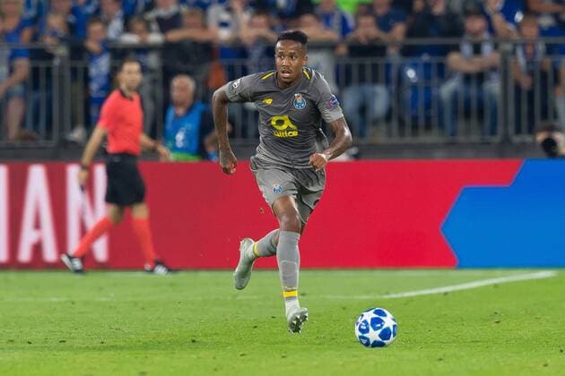 Gelsenkirchen, Germany 18.09.2018, UEFA Champions League - 2018 19 Season, Gruppenphase - Gruppe D - 1. Spieltag, FC Schalke 04 - FC Porto, Eder Militao (Porto) in aktion ( DeFodi053