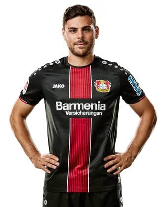 Fußball, GER, 1.BL, Porträttermin 2018 2019, Bayer Leverkusen, Kevin Volland