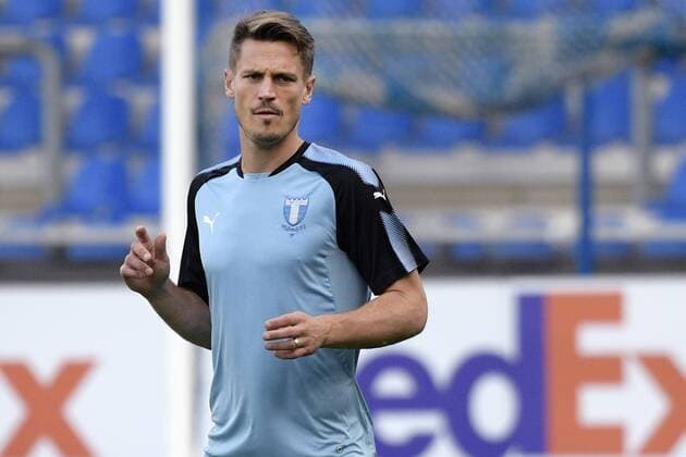 Malmo FF s forward Markus Rosenberg pictured during a training of Swedish club Malmo FF, Wednesday 19 September 2018 in Genk. Tomorrow Malmo FF will meet Belgian soccer team KRC Genk on day one of the UEFA Europa League group stage. YORICKxJANSENS  x05429426x