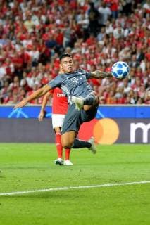 James Rodriguez (FC Bayern Muenchen 11), FC Bayern Muenchen vs Benfica Lissabon, Fussball, Champions League Gruppenphase, 19.09.2018 FC Bayern Muenchen vs Benfica Lissabon, Fussball, Champions League Gruppenphase, 19.09.2018 Lissabon Copyright: xLanger Eibner-Pressefotox EP_HLR