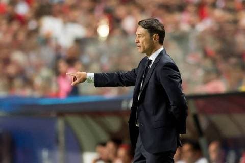 Lissabon, Portugal 19.09.2018, UEFA Champions League - 2018 19 Season, Gruppenphase - Gruppe E - 1. Spieltag, Benfica Lissabon - FC Bayern Muenchen, Trainer Niko Kovac (FCB) gestikuliert, gestik ( DeFodi053