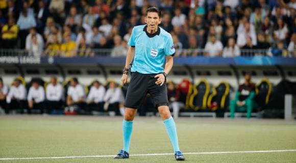 19.09.2018 Stade de Suisse Bern , SCHWEIZ , Saison 2018 2019 Herren Fussball UEFA Champions League Gruppenspiel BSC Young Boys Bern - Manchester United ManU FIFA Schiedsrichter Deniz Aytekin (GER)