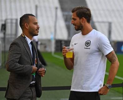 20.09.2018, xjhx, Fussball UEFA Europa League, Olympique Marseille - Eintracht Frankfurt emspor, v.l. Kevin Trapp (Eintracht Frankfurt) (DFL DFB REGULATIONS PROHIBIT ANY USE OF PHOTOGRAPHS as IMAGE SEQUENCES and or QUASI-VIDEO) Marseille