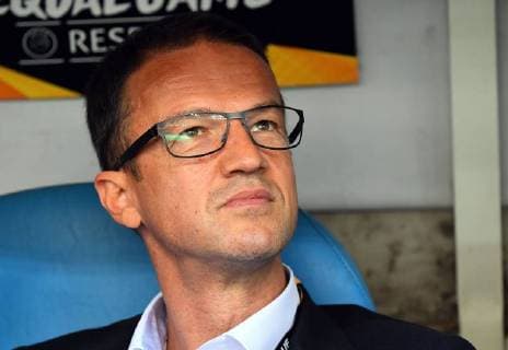 20.09.2018, xjhx, Fussball UEFA Europa League, Olympique Marseille - Eintracht Frankfurt emspor, v.l. Vorstand Fredi Bobic (Mitglied des Vorstandes Eintracht Frankfurt Fussball AG) (DFL DFB REGULATIONS PROHIBIT ANY USE OF PHOTOGRAPHS as IMAGE SEQUENCES and or QUASI-VIDEO) Marseille