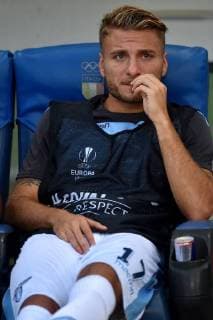Fußball, EL, Lazio Rom - Apollon Limassol Ciro Immobile Lazio Roma 20-09-2018 Stadio Olimpico Football Calcio Europa League 2018 2019 Group H Lazio - Apollon Foto Antonietta Baldassarre Insidefoto antoxbalda