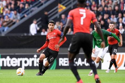 Fußball, EL, Stade Rennes - FK Jablonec 21 BENJAMIN ANDRE (REN) FOOTBALL : Rennes vs Jablonec - Ligue Europa - 20 09 2018 FEP Panoramic 