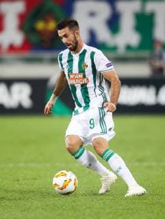 SOCCER - EL, Rapid vs Spartak VIENNA,AUSTRIA,20.SEP.18 - SOCCER - UEFA Europa League, group stage, SK Rapid Wien vs Spartak Moscow. Image shows Marvin Potzmann (Rapid). GEPAxpictures xPhilippxBrem