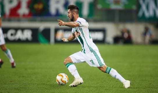 SOCCER - EL, Rapid vs Spartak VIENNA,AUSTRIA,20.SEP.18 - SOCCER - UEFA Europa League, group stage, SK Rapid Wien vs Spartak Moscow. Image shows Marvin Potzmann (Rapid). Keywords: Wien Energie. GEPAxpictures xPhilippxBrem