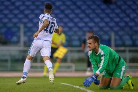 FuÃŸball, EL, Lazio Rom - Apollon Limassol 20th September 2018, Stadio Olimpico, Rome, Italy; UEFA Europa League football, Lazio versus Apollon Limassol; Luis Alberto of Lazio celebrates after scoring his goal in the 14th minute for 1-0  ActionPlus12064013 GiampieroxSposito