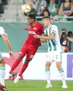 SOCCER - EL, Rapid vs Spartak VIENNA,AUSTRIA,20.SEP.18 - SOCCER - UEFA Europa League, group stage, SK Rapid Wien vs Spartak Moscow. Image shows GEPAxpictures xPatrickxLeuk