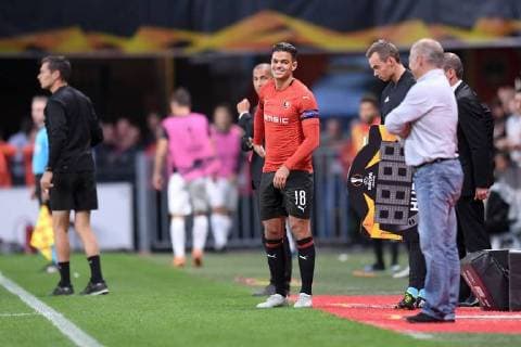 Fußball, EL, Stade Rennes - FK Jablonec 18 HATEM BEN ARFA (REN) FOOTBALL : Rennes vs Jablonec - Ligue Europa - 20 09 2018 FEP Panoramic 