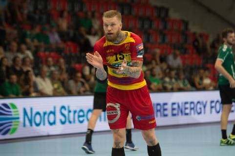 Velux EHF Champions League - Wacker Thun - Riihimäen Cocks Gümligen, 20.09.2018, Handball Velux EHF Champions League, Saison 2018 2019, Wacker Thun - Riihimäen Cocks, Teemu Tamminen (Cocks)