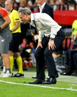 Standard Lieja s head coach Michel Preud homme during the UEFA Europa League groups phase match between Sevilla and Standard Lieja, at the Sanchez Pizjuan stadium, in Seville, Andalusia, Spain, 20 September 2018. Sevilla vs. Standard Leija !ACHTUNG: NUR REDAKTIONELLE NUTZUNG!  Copyright: xRaulxCarox SEV25 20180920-636730764460056260