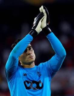 Standard Lieja s Mexican goalkeeper Guillermo Ochoa during the UEFA Europa League groups phase match between Sevilla and Standard Lieja, at the Sanchez Pizjuan stadium, in Seville, Andalusia, Spain, 20 September 2018. Sevilla vs. Standard Leija !ACHTUNG: NUR REDAKTIONELLE NUTZUNG!  Copyright: xJulioxMunozx SEV26 20180920-636730764488649656