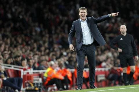Vorskla Poltava manager, Vasyl Sachko during the UEFA Europa League Group Stage match between Arsenal FC and FC Vorskla Poltava at the Emirates Stadium, London, England on 20 September 2018. Copyright: xCarltonxMyriex 21100031