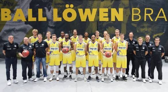 Das Team der Basketball Löwen Braunschweig, Saison 2018 2019