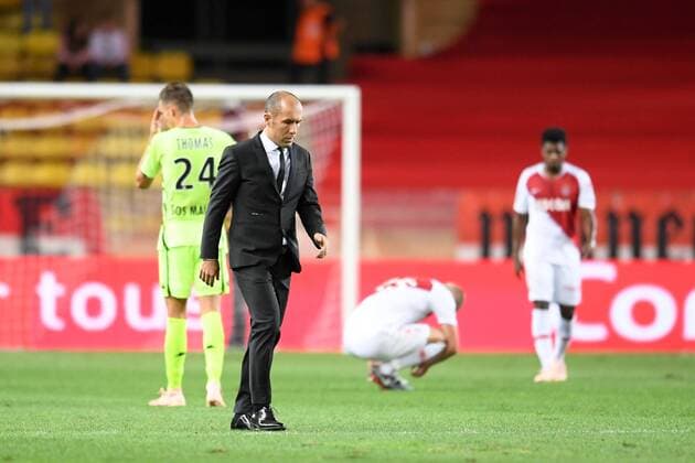 LEONARDO JARDIM (ENTRAINEUR MONACO) FOOTBALL : Monaco vs Angers - Ligue 1 Conforama - 25 09 2018 FEP Panoramic 