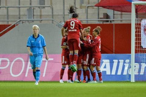 Torjubel FC Bayern Muenchen München, Deutschland, 26.09.2018, UEFA Women s Champions League, FC Bayern München - ZFK Spartak Subotica,