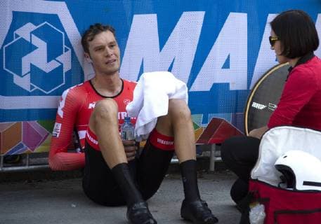 26.09.2018, Innsbruck, AUT, UCI Strassenrad WM 2018, Einzelzeitfahren, Elite, Herren, von Rattenberg nach Innsbruck (54,2 km), im Bild Georg Preidler (AUT) Georg Preidler of Austria during the men s individual time trial from Rattenberg to Innsbruck (54,2 km) of the UCI Road World Championships 2018. Innsbruck, Austria on 2018 09 26. Innsbruck
