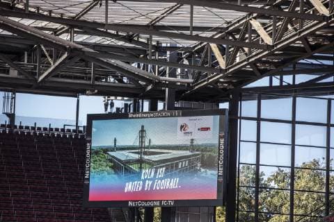 Do simmer dabei EM 2024 RheinEnergie Stadion Koeln Deutschland Datum: 27.09.2018