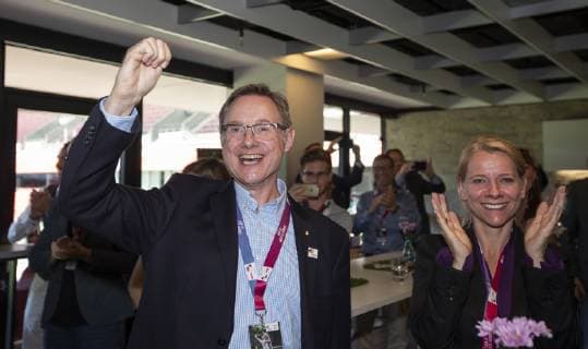 Do simmer dabei EM 2024 RheinEnergie Stadion Koeln Deutschland Datum: 27.09.2018 Gregor Timmer (Sportamt)