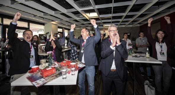 Do simmer dabei EM 2024 RheinEnergie Stadion Koeln Deutschland Datum: 27.09.2018 Links: Gregor Timmer (Sportamt)