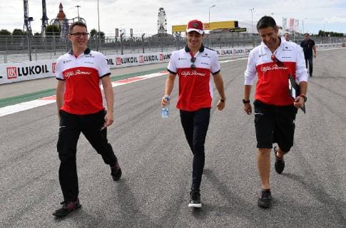 Charles Leclerc, Alfa Romeo Sauber, F1 Team, formula 1 GP, Russian in Sochi, 28.09.2018 Photo:mspb Jerry Andre Charles Leclerc, formula 1 GP, Russian 2018