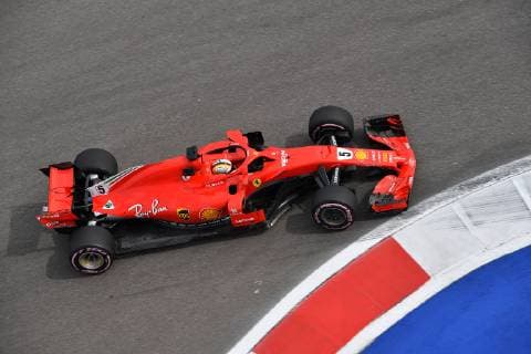 Sebastian Vettel, Scuderia Ferrari, formula 1 GP, Russian in Sochi, 28.09.2018 Photo:mspb Jerry Andre Sebastian Vettel, formula 1 GP, Russian 2018