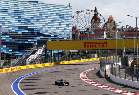 Motorsports: FIA Formula One World Championship WM Weltmeisterschaft 2018, Grand Prix of Russia, 77 Valtteri Bottas (FIN, Mercedes AMG Petronas Motorsport), Sochi Russia