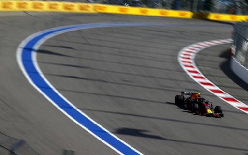 Motorsports: FIA Formula One World Championship WM Weltmeisterschaft 2018, Grand Prix of Russia, 33 Max Verstappen (NLD, Aston Martin Red Bull Racing), Sochi Russia