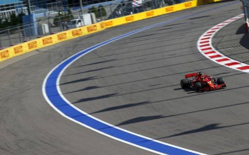 Motorsports: FIA Formula One World Championship WM Weltmeisterschaft 2018, Grand Prix of Russia, 5 Sebastian Vettel (GER, Scuderia Ferrari), Sochi Russia