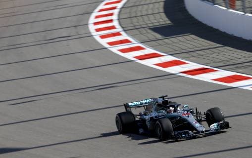 Motorsports: FIA Formula One World Championship WM Weltmeisterschaft 2018, Grand Prix of Russia, 44 Lewis Hamilton (GBR, Mercedes AMG Petronas Motorsport), Sochi Russia