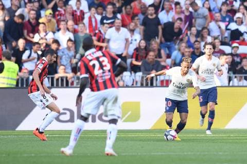 10 NEYMAR JR (psg) FOOTBALL : Nice vs Paris SG - Ligue 1 Conforama - 29 09 2018 FEP Panoramic 