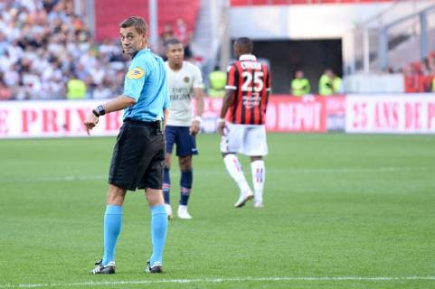 CLEMENT TURPIN (ARBITRE) FOOTBALL : Nice vs Paris SG - Ligue 1 Conforama - 29 09 2018 FEP Panoramic 