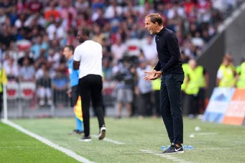 THOMAS TUCHEL (ENTRAINEUR PSG) FOOTBALL : Nice vs Paris SG - Ligue 1 Conforama - 29 09 2018 FEP Panoramic 