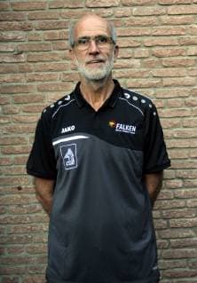 Dritte Handball-Bundesliga - MSG Grossbieberau Modau vs HSG Dutenhofen-Münchholzhausen - Saison - 2018 -2019 - 29.09.2018 - Grossbieberau v. l. Reinhold Delp Teambetreuer der MSG Falken Aktion, Einzelbild -