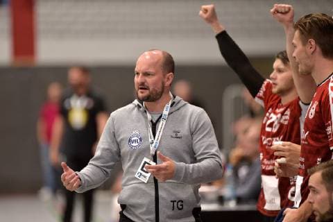 29-09-2018 pmk NA155851 Handball Herren 2.Bundesliga Saison 2018 2019 VfL Luebeck-Schwartau Torge GREVE -Trainer- Schwartau