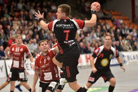 29-09-2018 pmk NA155850 Handball Herren 2.Bundesliga Saison 2018 2019 TuS-Nluebbecke - VfL Luebeck-Schwartau Patryk WALCZAK (07) Luebbecke