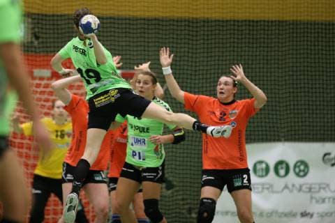 Franziska Peters (Nr.19, TSV Nord Harrislee) Harrislee Schleswig-Holstein Deutschland Holmberghalle Copyright: xAgentur54Gradx xSpeedphotosx