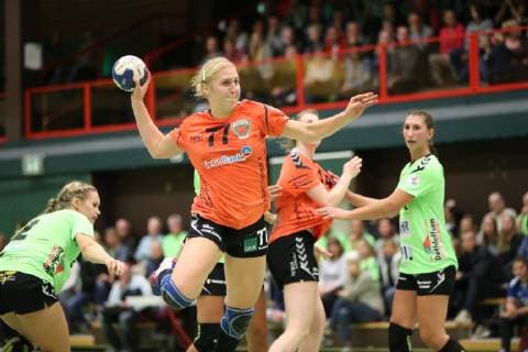 Vanessa Magg (Nr.77, Fuechse Berlin) Harrislee Schleswig-Holstein Deutschland Holmberghalle Copyright: xAgentur54Gradx xSpeedphotosx