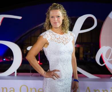 September 30, 2018 - Laura Siegemund of Germany on the red carpet at the 2018 China Open WTA Tennis Damen Premier Mandatory tennis tournament players party 2018 China Open - 30 Sep - ZUMAa181 20180930_zaa_a181_095 Copyright: xAFP7x