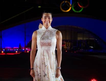 September 30, 2018 - Caroline Garcia of France on the red carpet at the 2018 China Open WTA Tennis Damen Premier Mandatory tennis tournament players party 2018 China Open - 30 Sep - ZUMAa181 20180930_zaa_a181_074 Copyright: xAFP7x