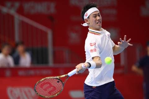 Sport Bilder des Tages Kei Nishikori (JPN), OCTOBER 1, 2018 - Tennis : Rakuten Japan Open Tennis Championships 2018 Men s Singles First Round at Musashino Forest Plaza, Tokyo, Japan. Noxthirdxpartyxsales  (86981749)