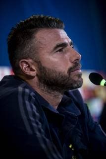 Andrea Barzagli of Juventus during the press conference PK Pressekonferenz before the UEFA Champions League group stage match between Juventus and Young Boys at the Juventus Stadium, Turin, Italy on 1 October 2018. Copyright: xAlbertoxGandolfox 21310040