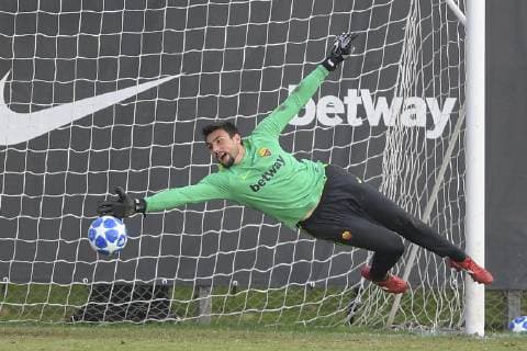 Fußball, CL, AS Rom Training Photo Luciano Rossi AS Roma LaPresse 01 10 2018 Roma (Italia) Soccer Training In the pic: Daniel Fuzato Trigoria Roma  Copyright: xLucianoxRossix-xASxRoma LaPressex