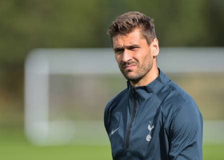 Moussa Sissoko of Tottenham Hotspur during the Tottenham Hotspur part open training session ahead of the Champions League fixtures between Spurs & Barcelona. Training takes place at Tottenham Hotspur Training Ground, Hotspur Way, England on 2 October 2018. Copyright: xVincexxMignottx PMI-2287-0010