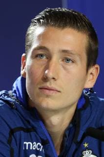 Club s Hans Vanaken pictured during a press conference PK Pressekonferenz of Belgian soccer team Club Brugge KV, Tuesday 02 October 2018 in Madrid, Spain. Tomorrow Club will meet Spanish club Atletico Madrid on day two the UEFA Champions League, in group A. BRUNOxFAHY  x05439593x